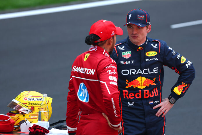 Max Verstappen, Lewis Hamilton