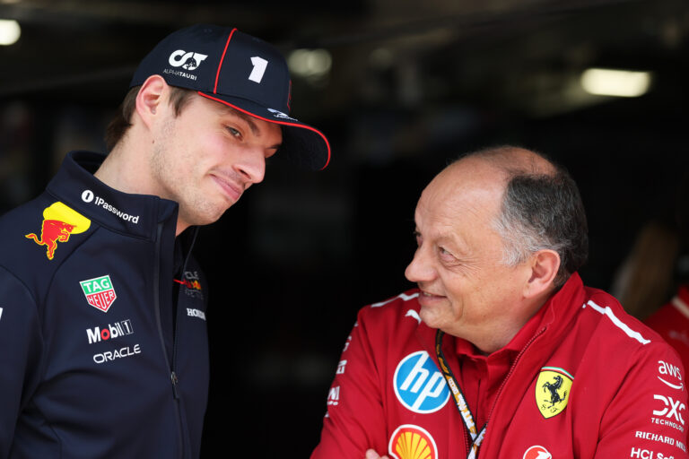 Max Verstappen, Frédéric Vasseur