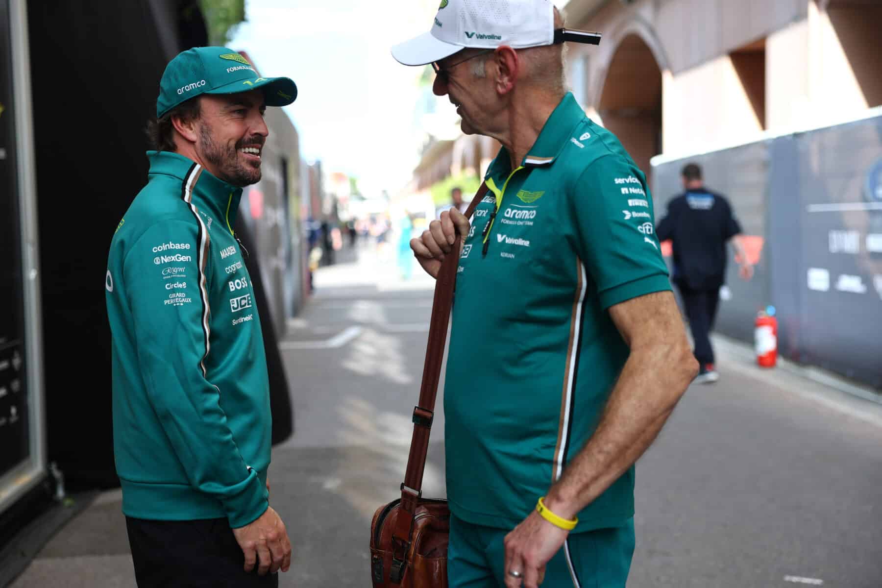 Alonso, Newey, Aston Martin