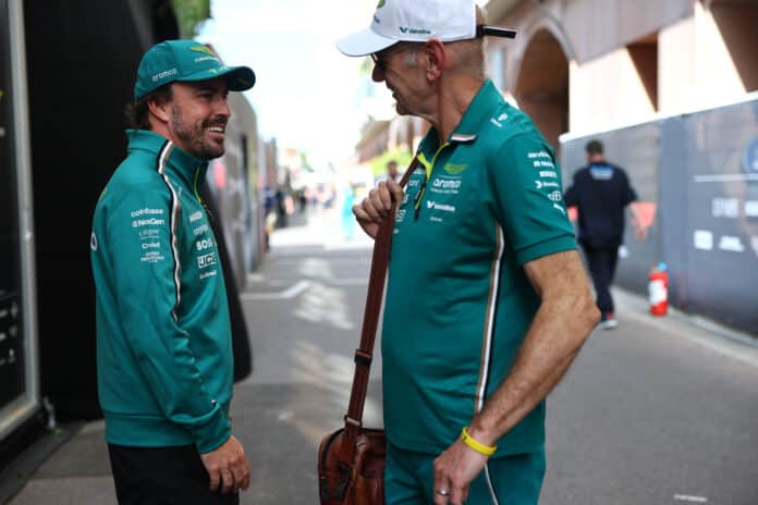 Alonso, Newey, Aston Martin