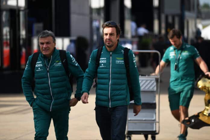 Fabrizio Borra, Fernando Alonso, Aston Martin