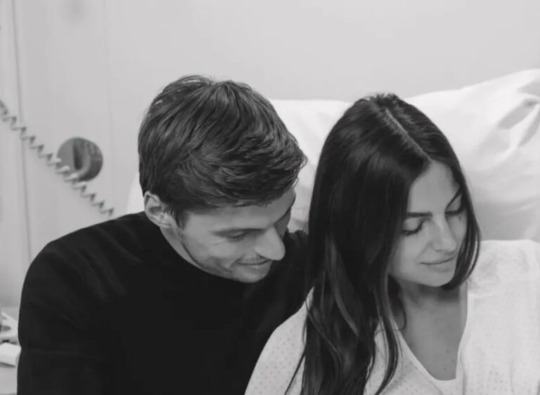 A nap, amikor még Verstappen is szívecskét posztol: az első képek a legújabb F1-es csemetéről