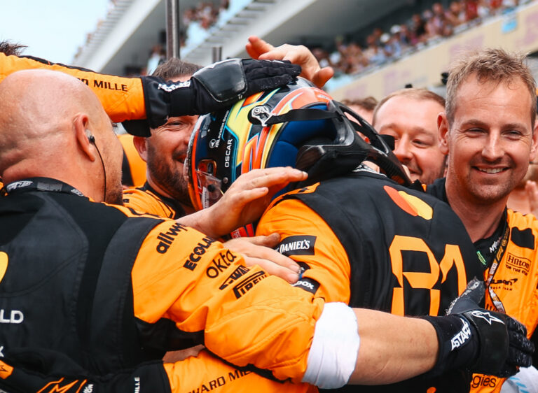 Mi volt ez az ügyetlenkedés a verseny után a Miami Nagydíj győztesétől?