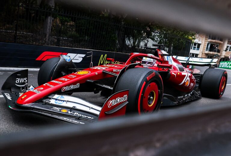 Leclerc bejelentkezett a monacói győzelemért, miközben Piastri a falban kötött ki