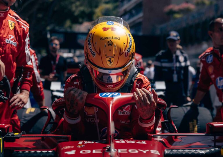 Hamilton, Ferrari, Monaco