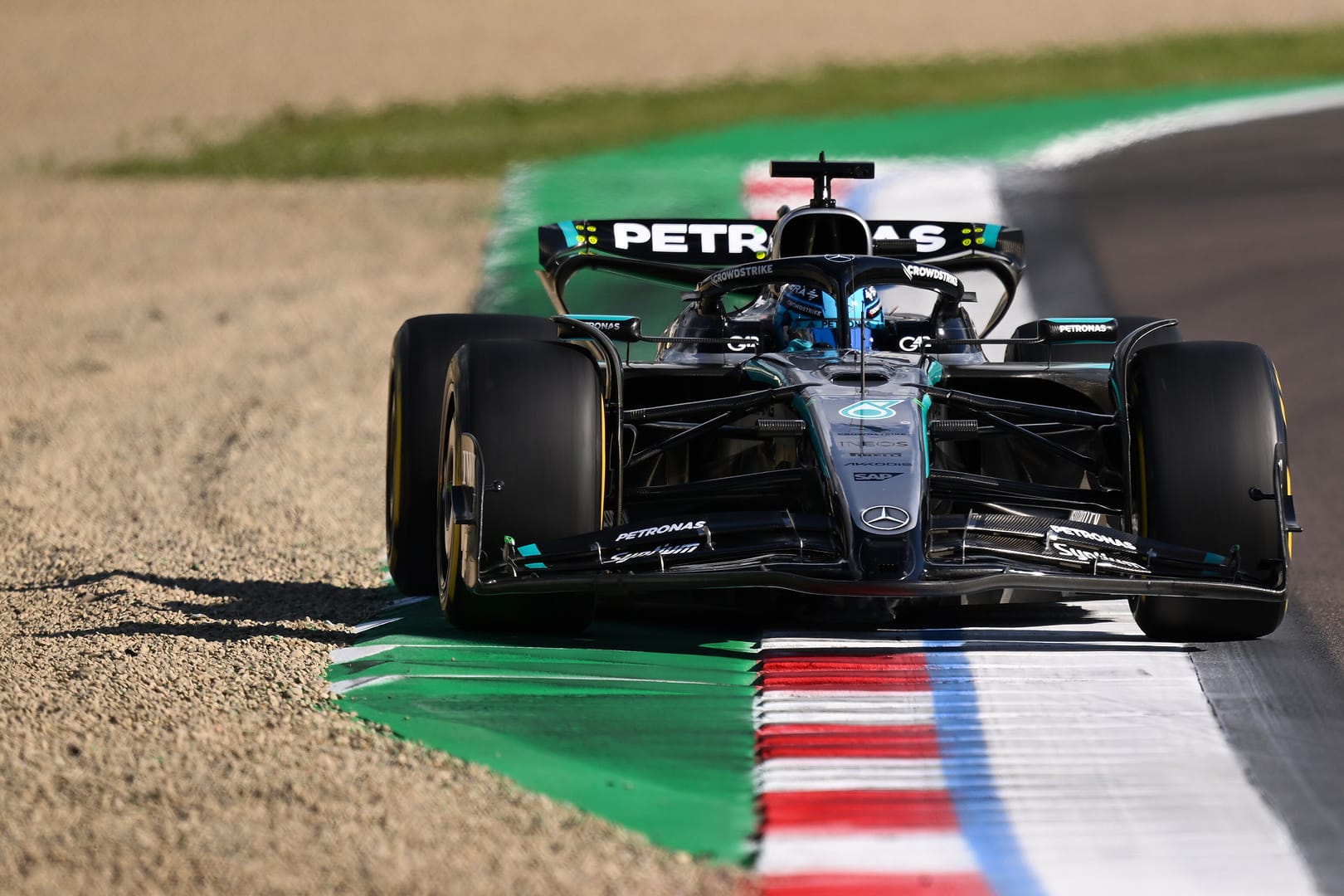 Russell, Mercedes, Imola