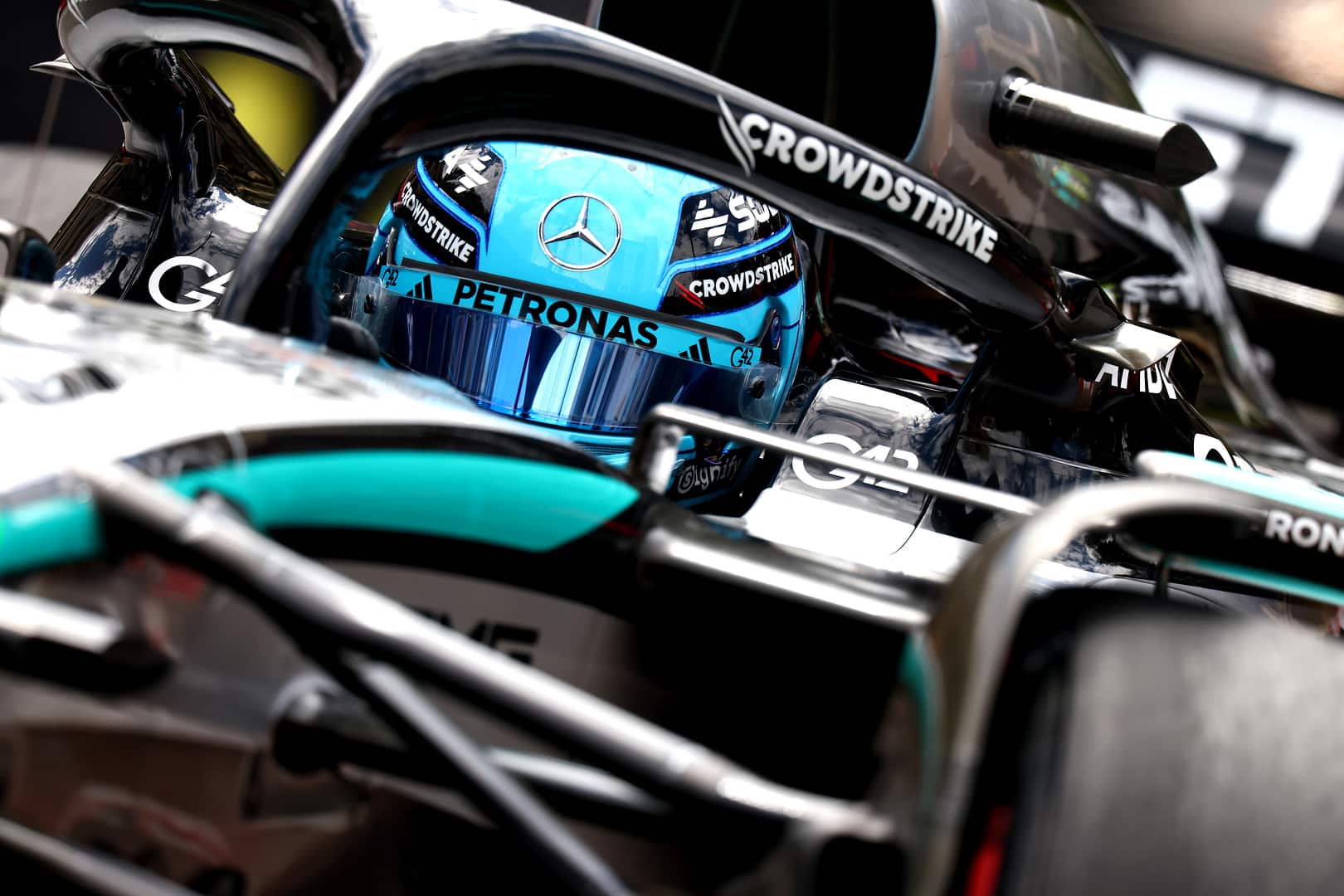 George Russell, Mercedes, Monaco