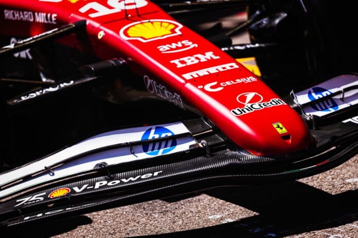 Ferrari, első szárny, Monaco