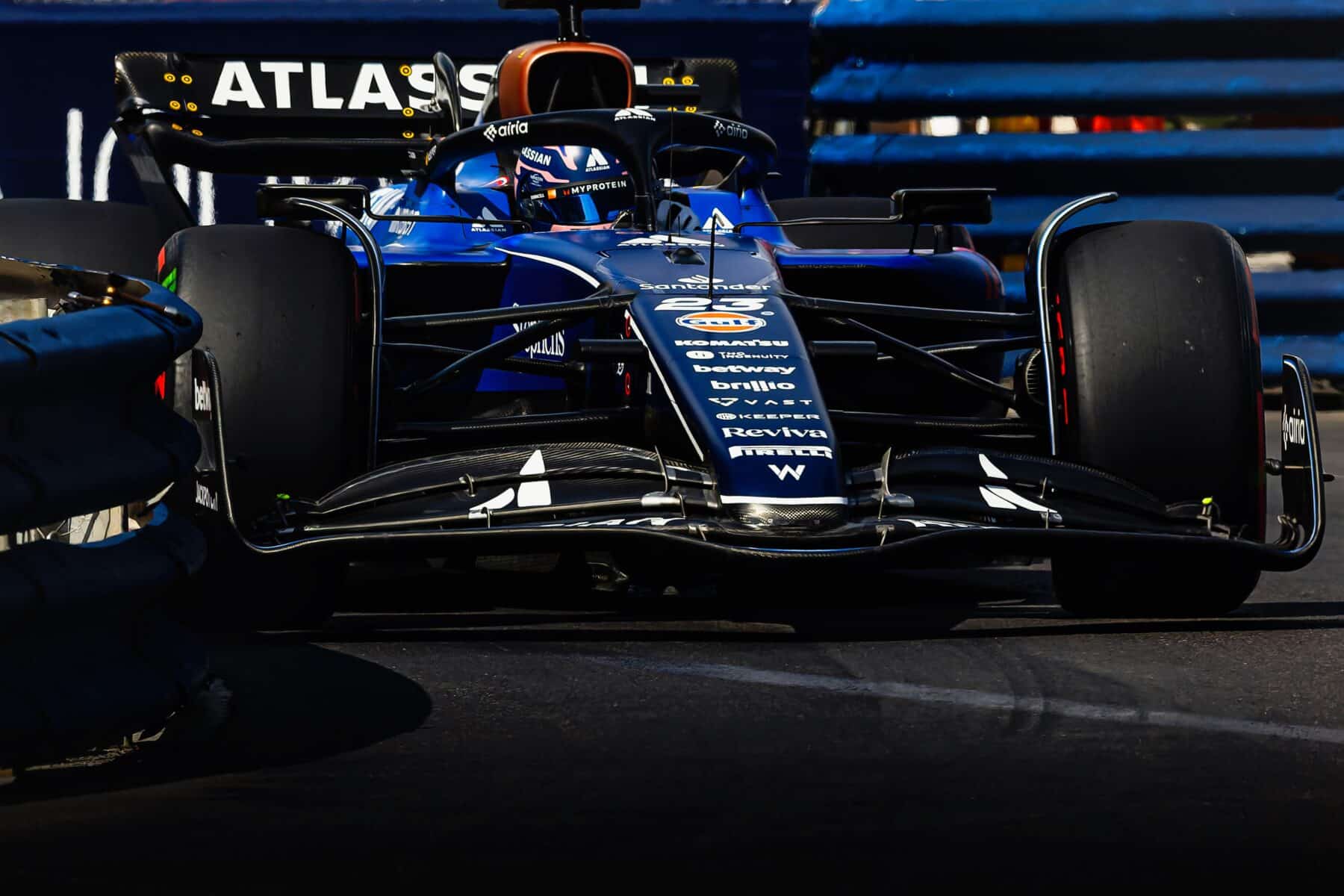 Alex Albon, Williams, Monaco