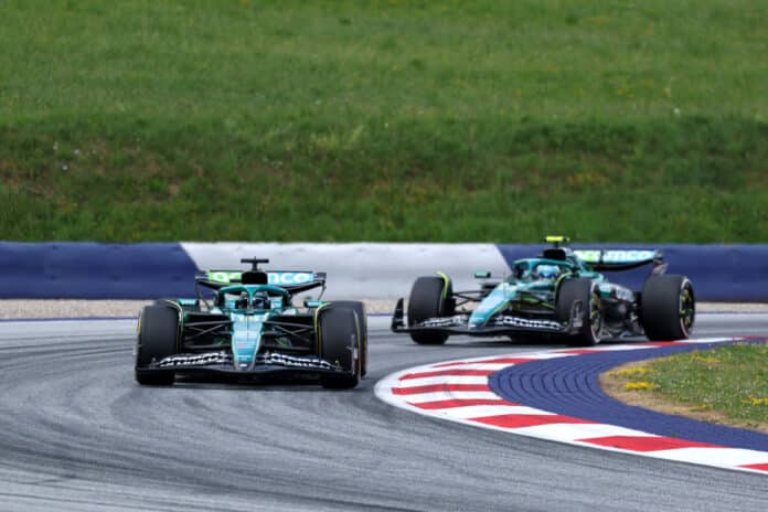 Fernando Alonso, Lance Stroll, Aston Martin