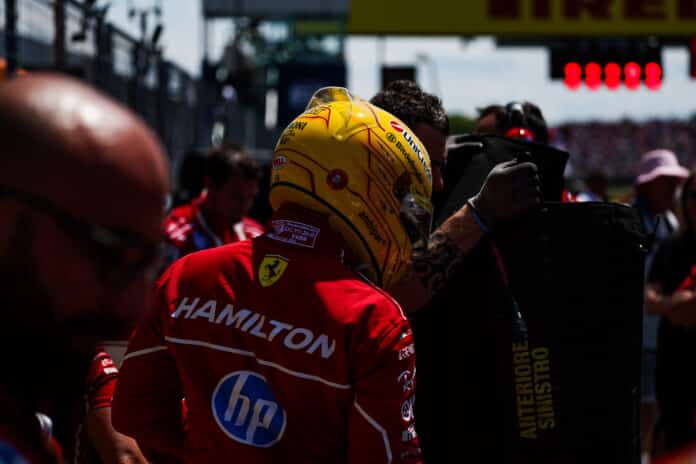 Lewis Hamilton, Ferrari