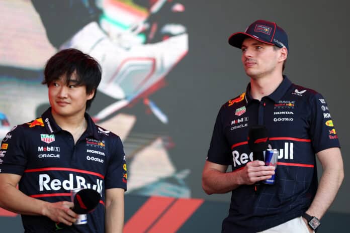 Max Verstappen, Yuki Tsunoda, Red Bull