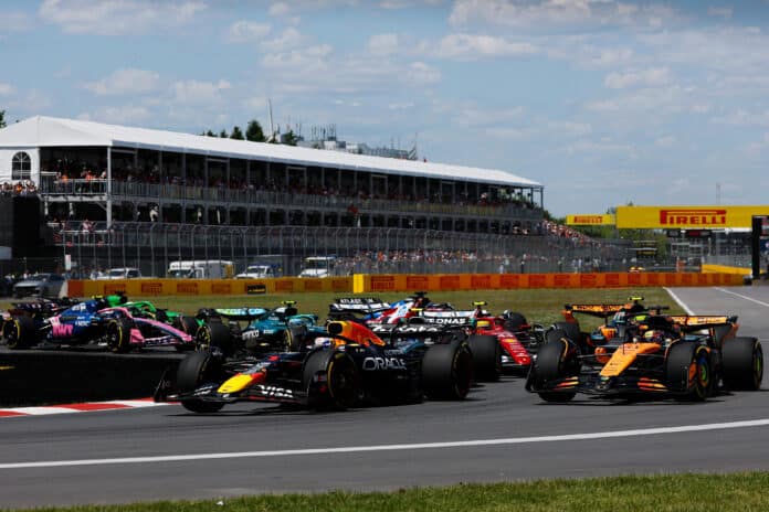 Verstappen, Piastri, Kanada, rajt