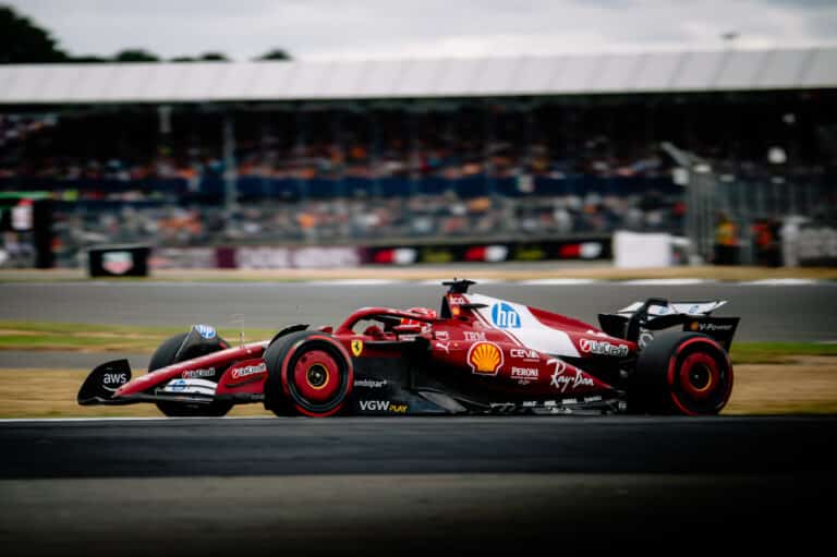 Leclerc, Ferrari, Brit Nagydíj, Silverstone