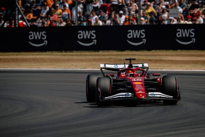 Leclerc, Ferrari, Brit Nagydíj, Silverstone