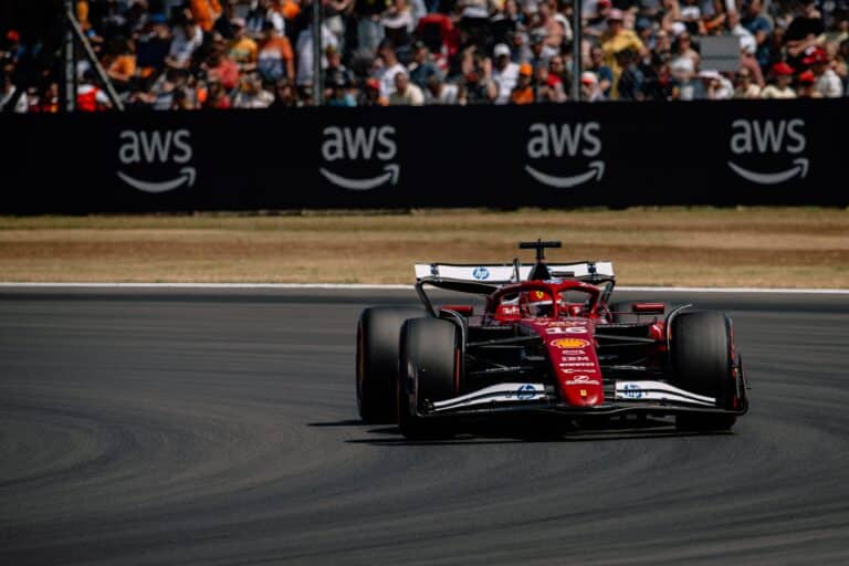 Leclerc, Ferrari, Brit Nagydíj, Silverstone