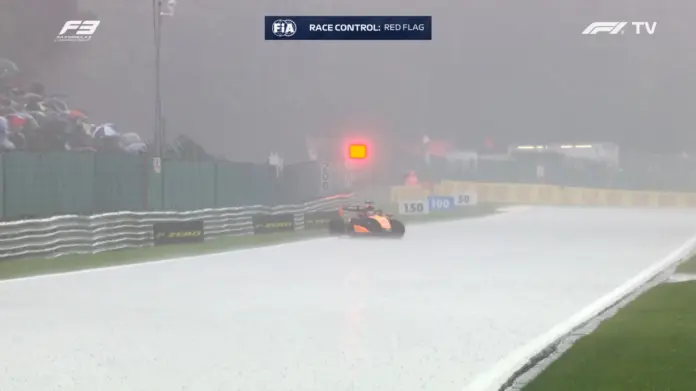 Brando Badoer, F3, Belga Nagydíj, Spa, eső