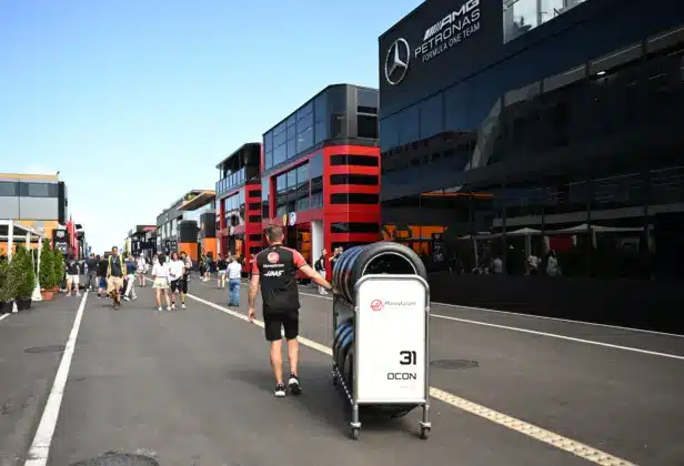 Magyar Nagyd&iacute;j, Hungaroring, paddock