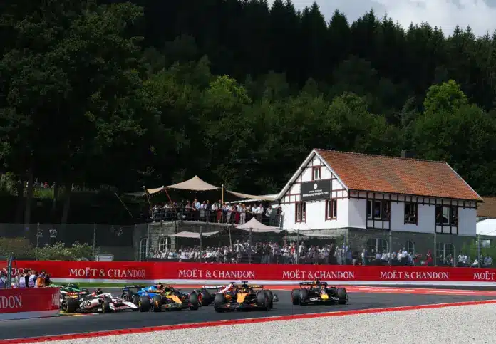 Belga Nagydíj, sprint, rajt, Piastri, McLaren, Verstappen, Red Bull