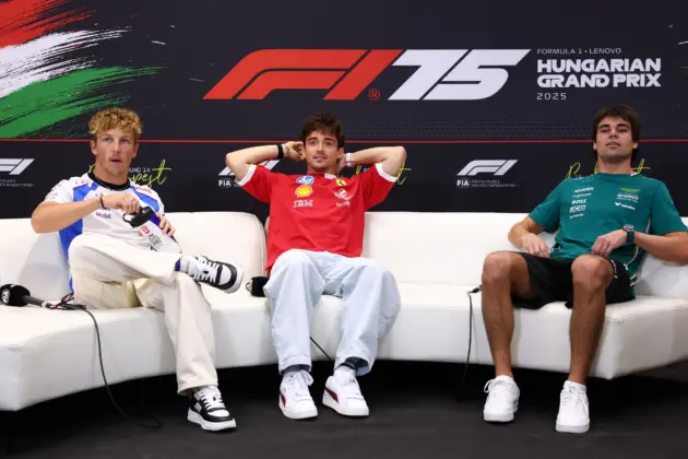 Magyar Nagyd&iacute;j, Hungaroring, Liam Lawson, Racing Bulls, Charles Leclerc, Ferrari, Lance Stroll, Aston Martin