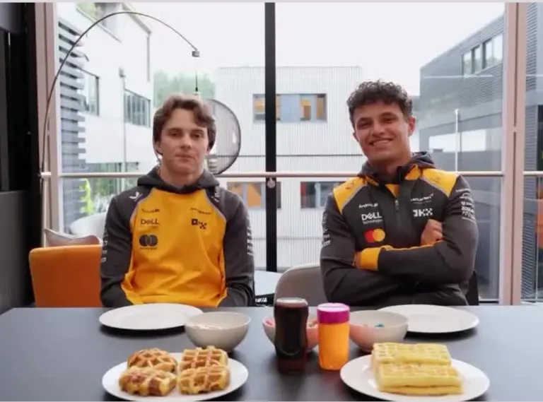 Kezdhetünk félni, hogy a lángossal is forgat majd ilyen „egérürülékes” videót Norris és Piastri?