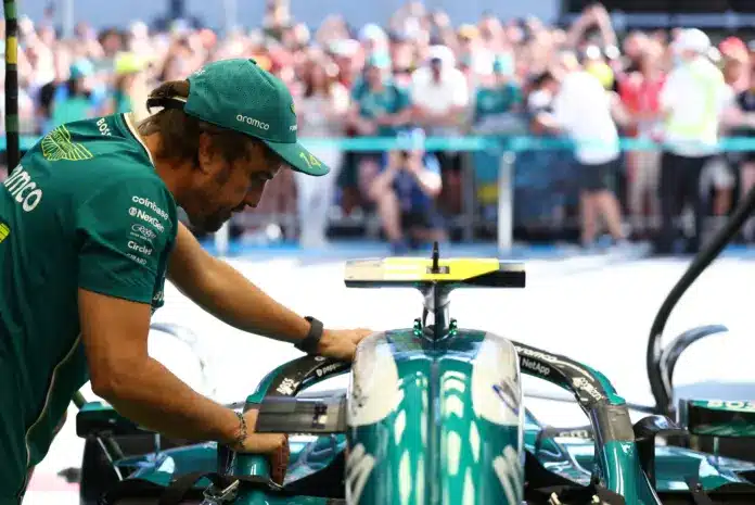 Fernando Alonso, Aston Martin, Magyar Nagydíj