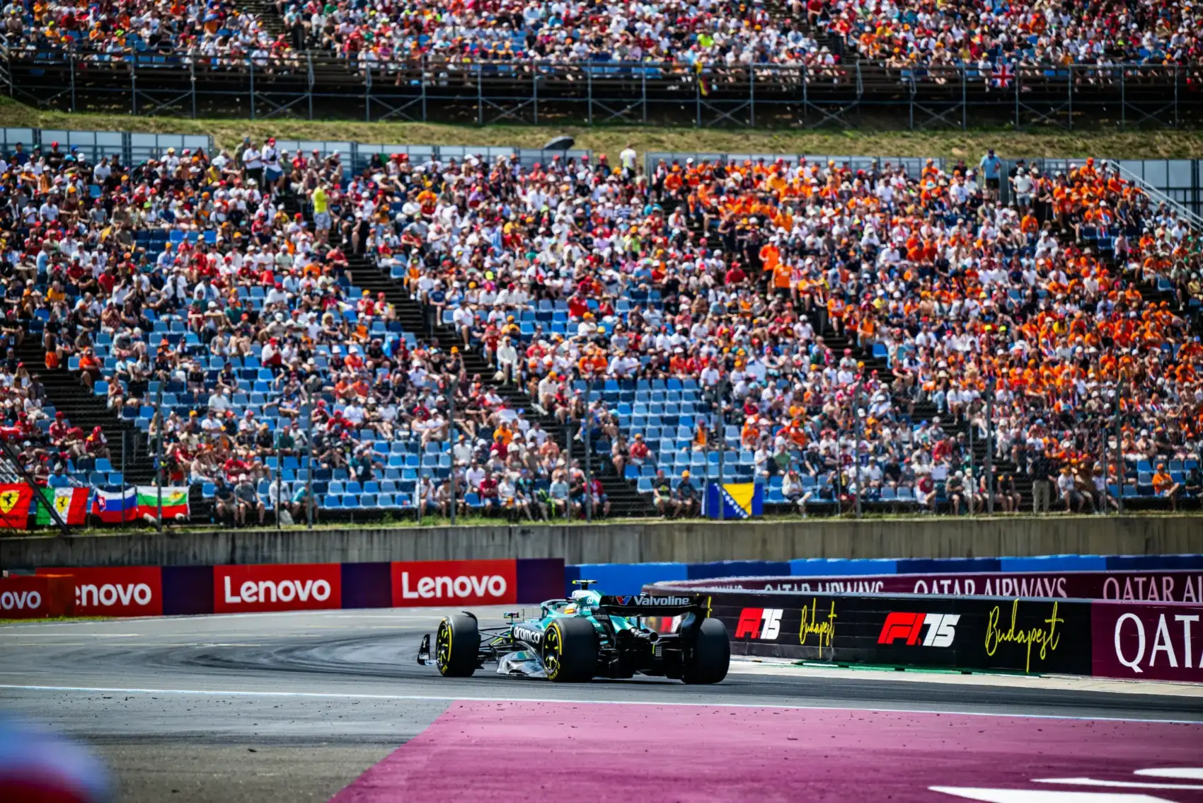 Egy nappal a 40. Magyar Nagydíj után már több lelátóra sincs jegy a 41. Magyar Nagydíjra