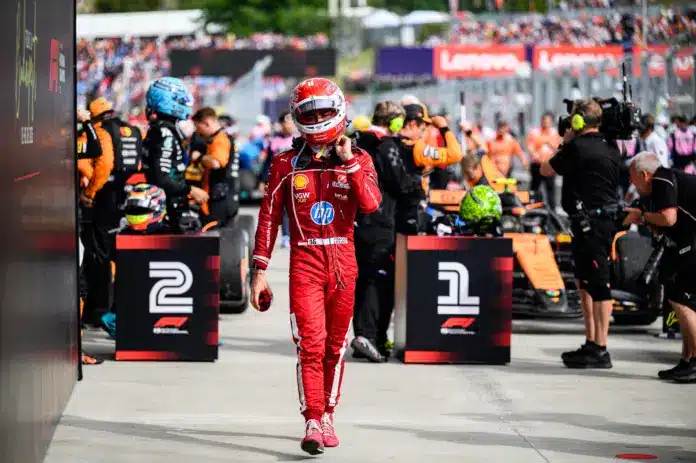 Leclerc, Ferrari, Magyar Nagydíj