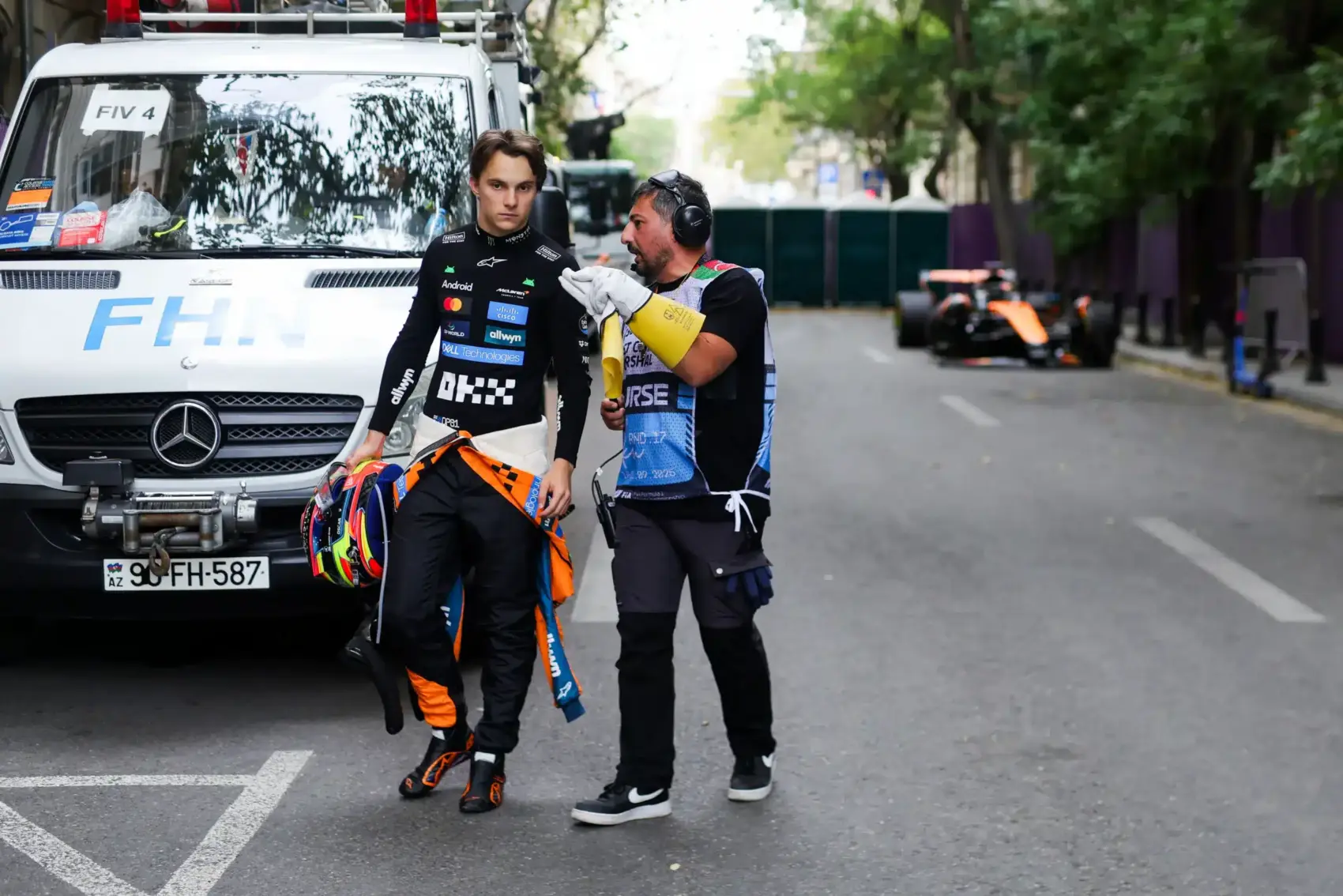 Piastri a kiesése után megerősítette, amit már a felvételek alapján is mindenki sejtett