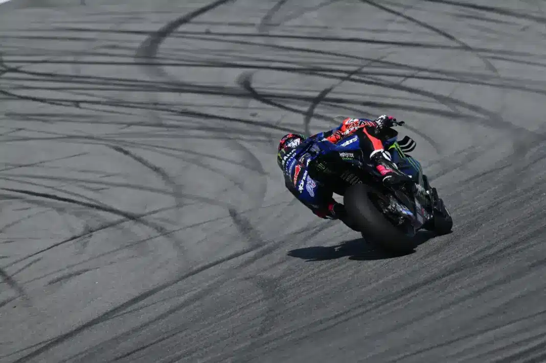 MotoGP, Fabio Quartararo, Yamaha, Katalán Nagydíj 2025, szombat