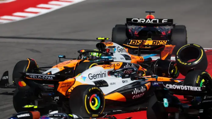 Norris, Piastri, McLaren