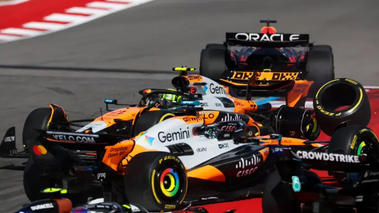 Norris, Piastri, McLaren