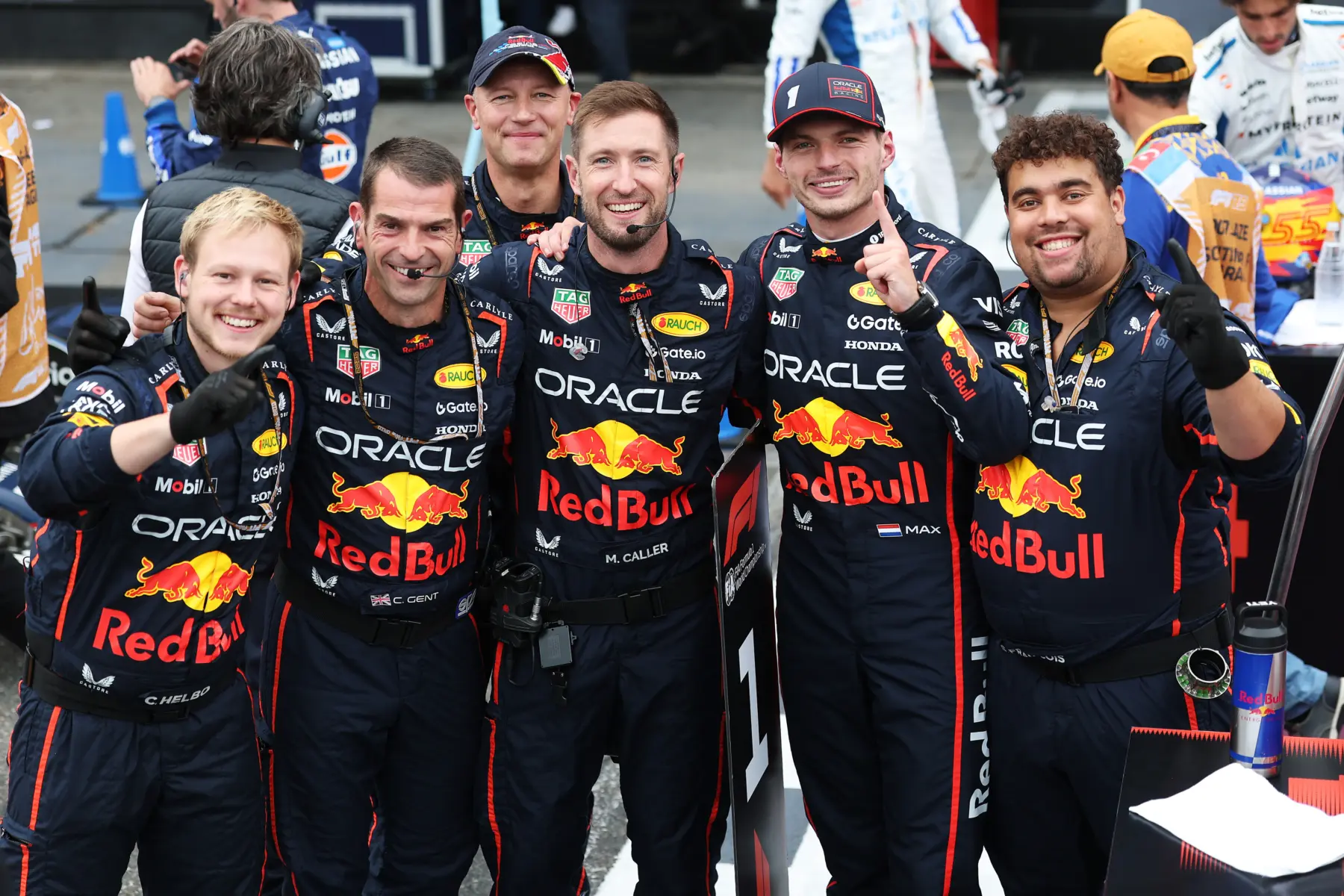 Red Bull, szerelők, Verstappen