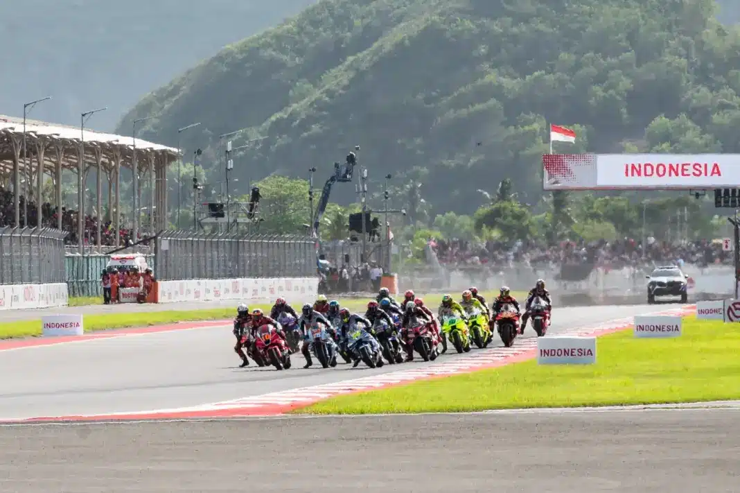 Indonéz Nagydíj, sprint, rajt, 2025