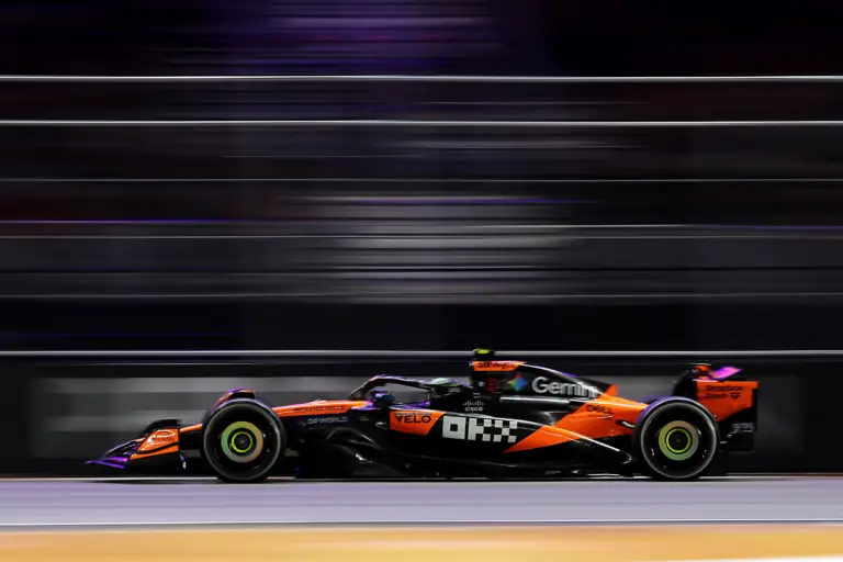 Forma-1, Lando Norris, McLaren, Las Vegas-i Nagydíj 2025, futam