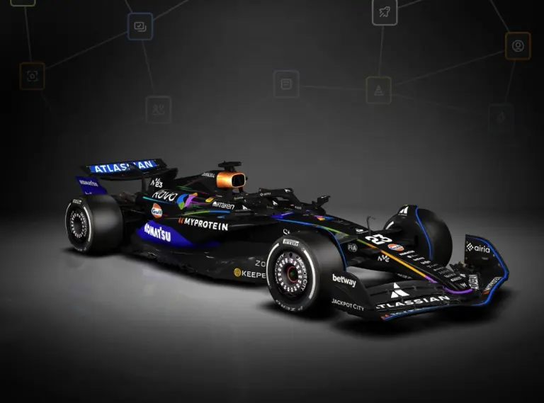 Fekete autók is lesznek az F1-es rajtrácson Las Vegasban