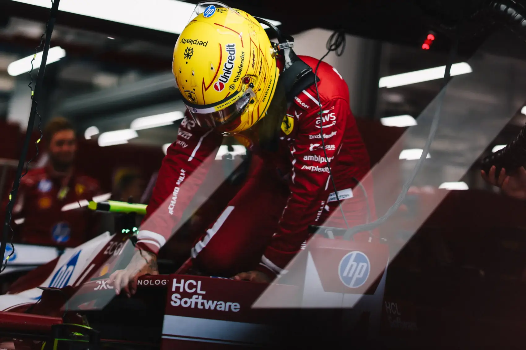 Ez lenne Hamilton problémája a Ferrarinál?