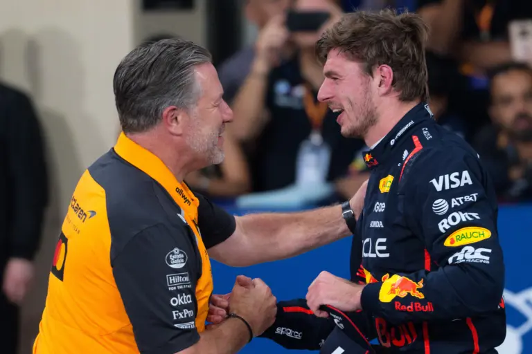 Zak Brown, Verstappen