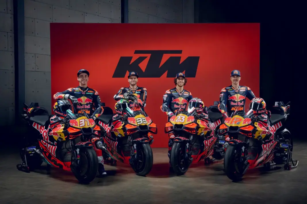 Pedro Acosta, Brad Binder, Enea Bastianini, Maverick Vinales, KTM, 2026