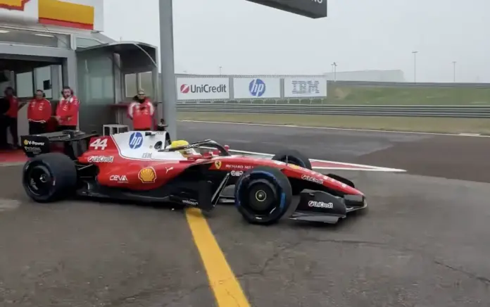 Hamilton, Ferrari