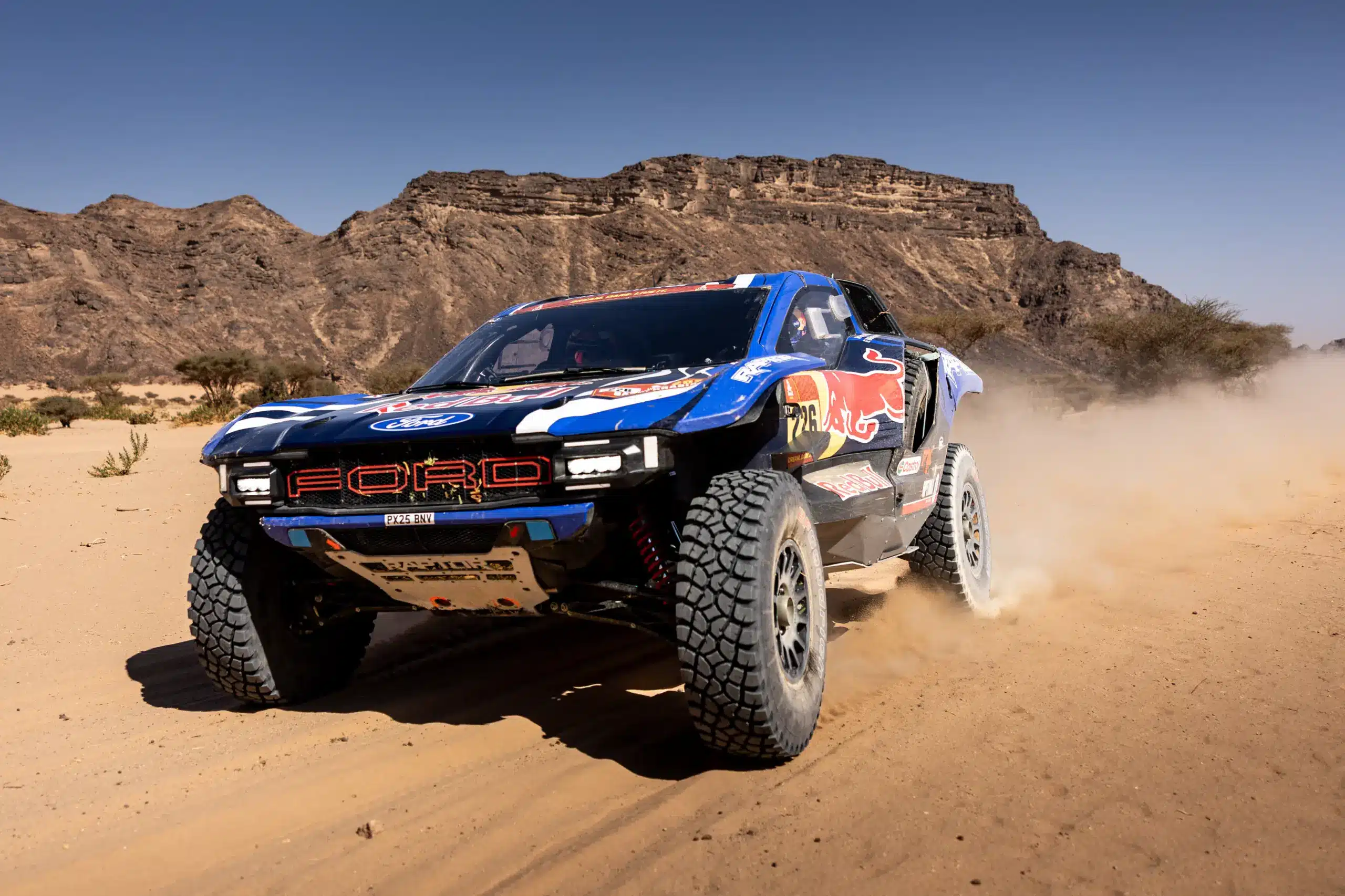 Hármas Ford-siker, Roma közelített Al-Attiyah-hoz, Lategan a sivatagban rekedt