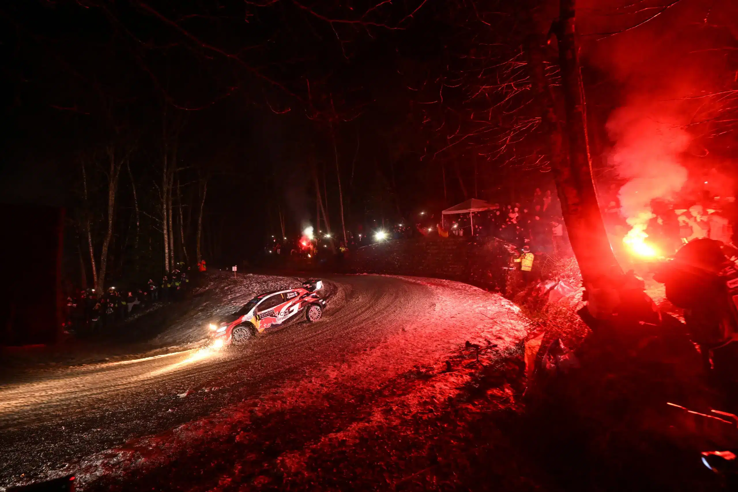 Sébastien Ogier kiakadt a Monte-Carlo Rally első napja után