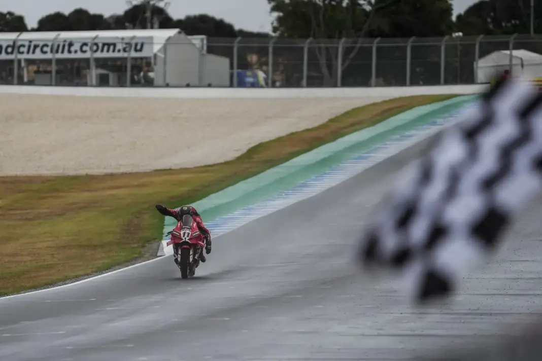 Nicolo Bulega, Ducati, Phillip Island, 2026, vasárnap