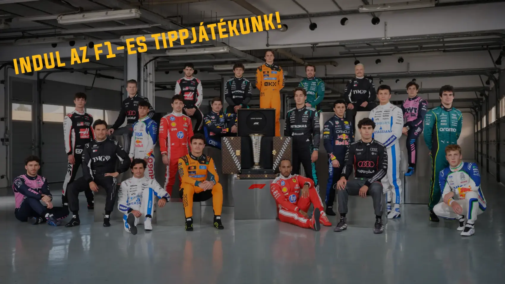 F1-es tippjátékot indít a Racingline – szállj harcba a nyereményekért!