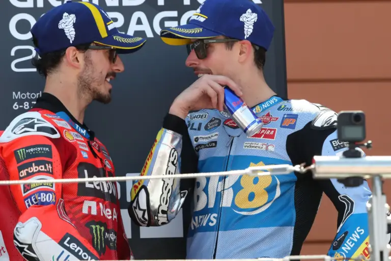 MotoGP, Francesco Bagnaia, Álex Márquez, Aragóniai Nagydíj 2025, vasárnap