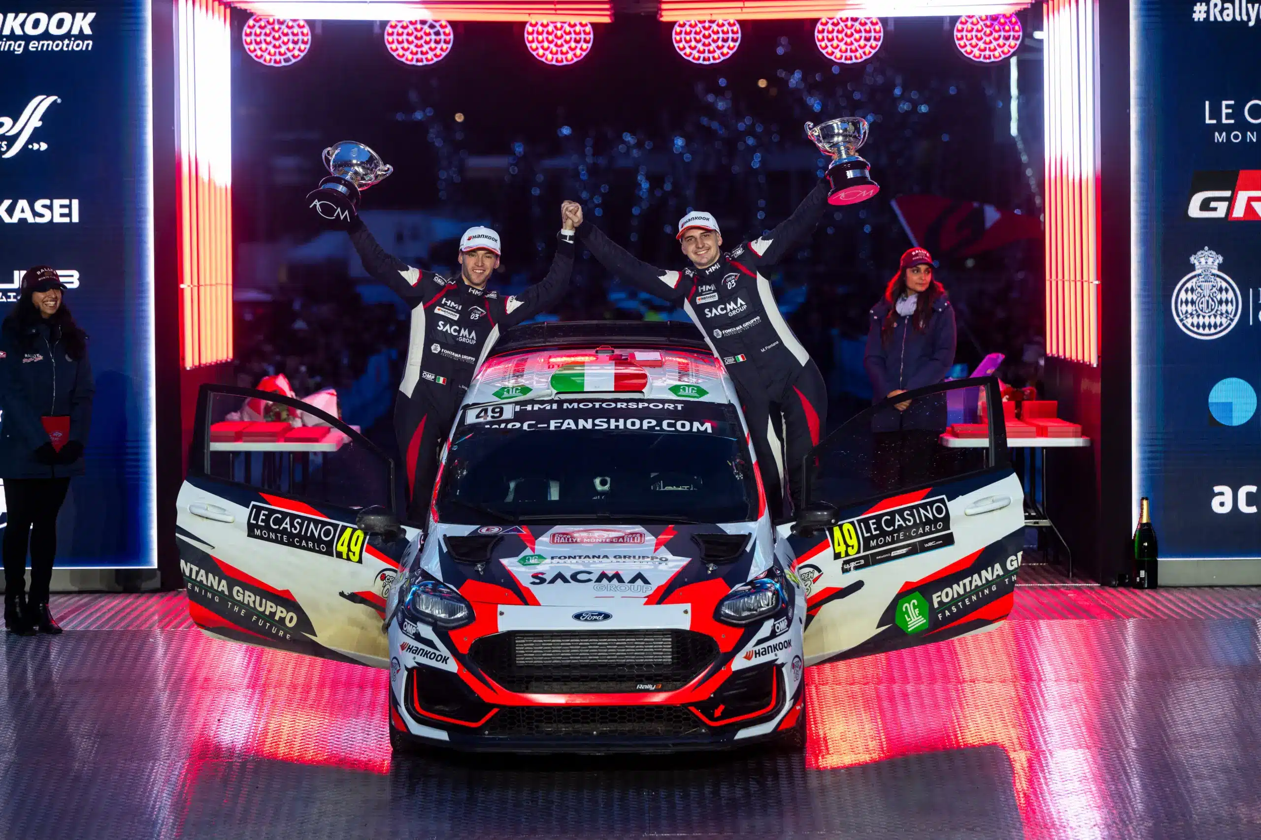 A 22 éves olasz versenyző, aki Rally3-as autójával meglepte a WRC-mezőnyt a Montén