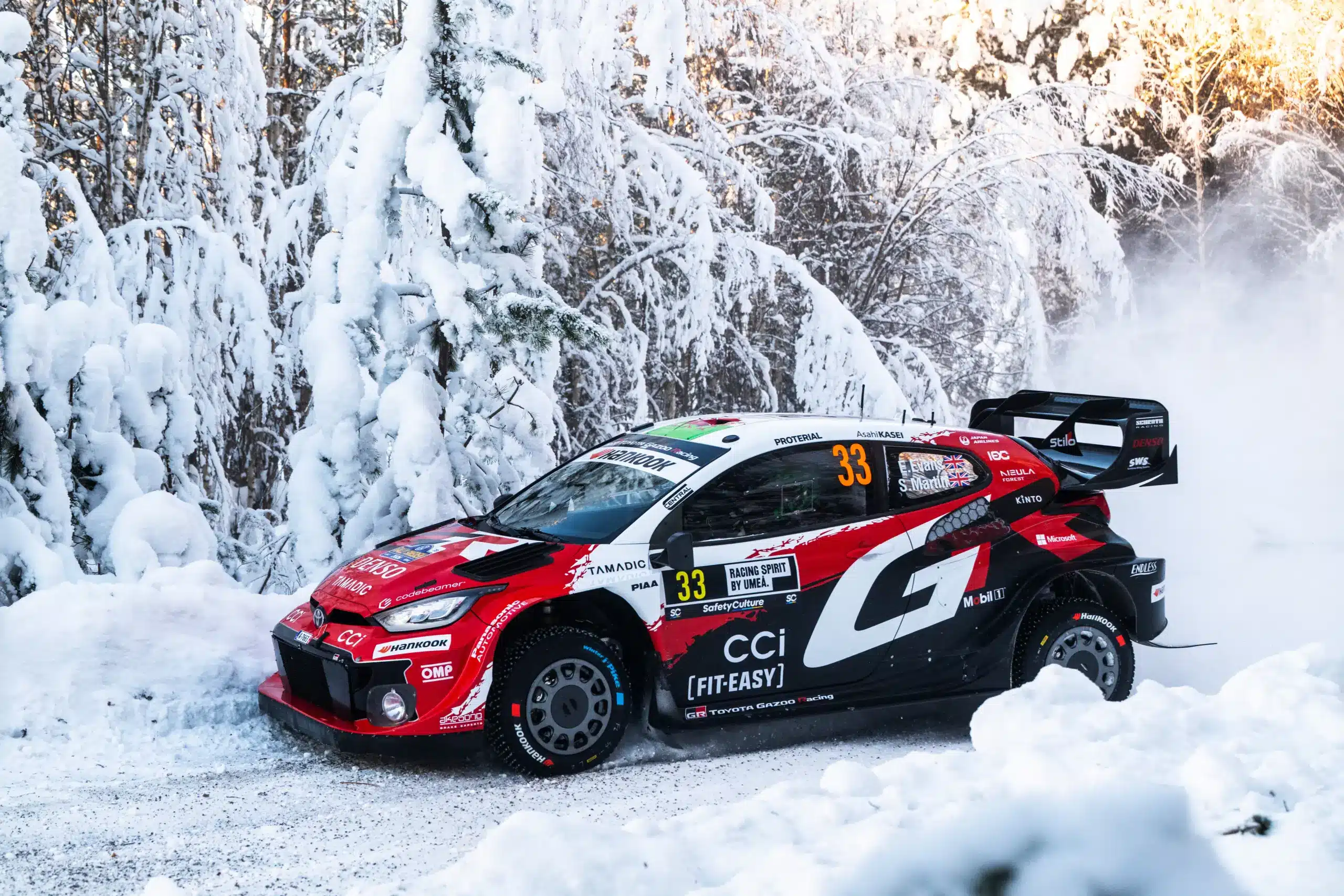 Elfyn Evans pályafutása során harmadszor nyerte meg a Svéd Rallyt