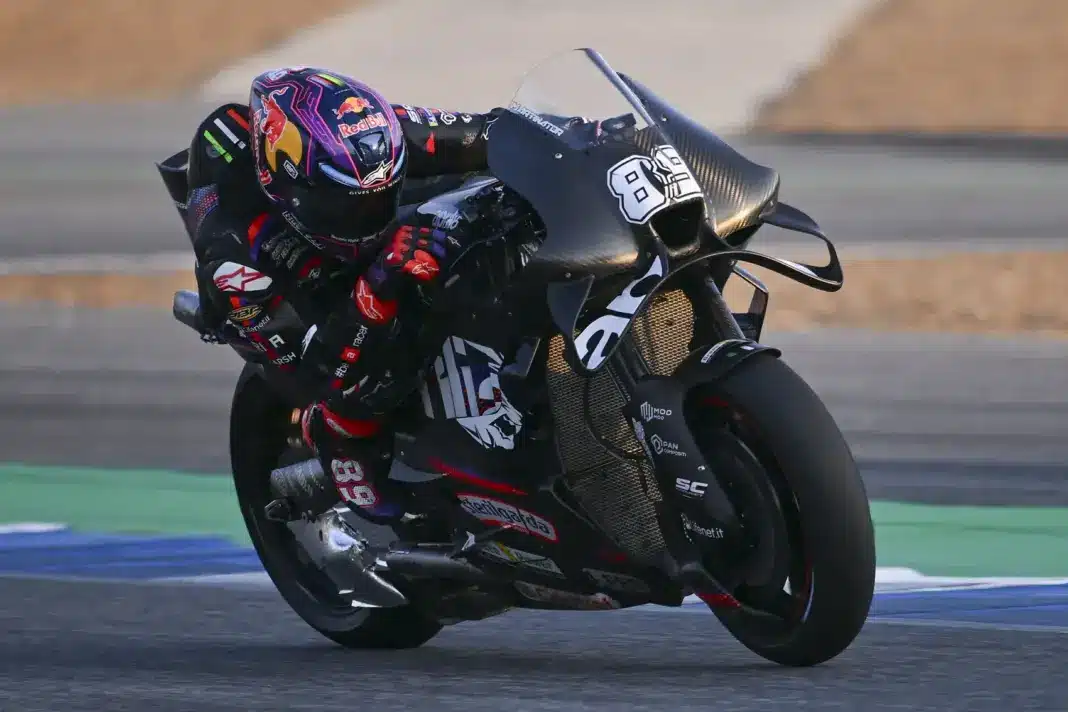 Jorge Martin, Buriram, Aprilia, teszt,2026