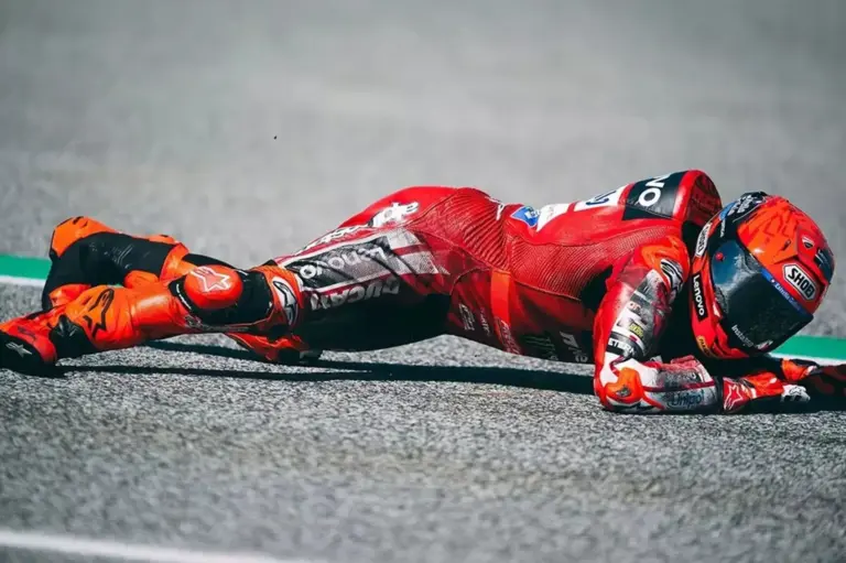 Marc Márquez, bukás, Sepang, 2026