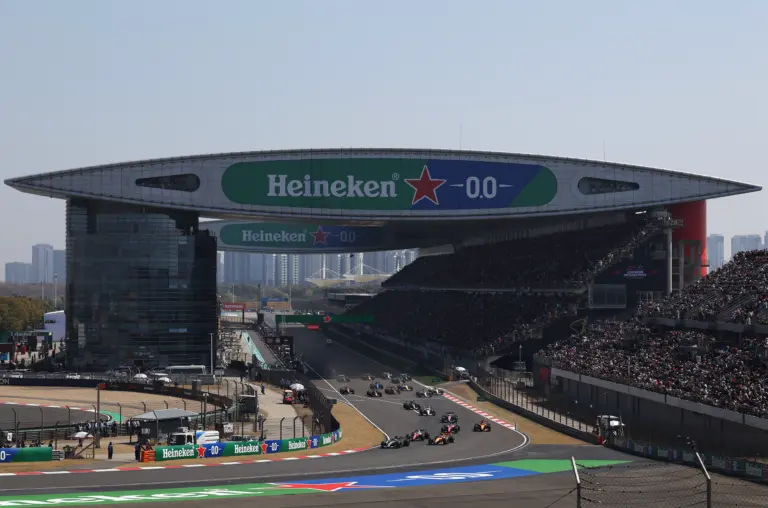 Kínai Nagydíj, sprint rajt